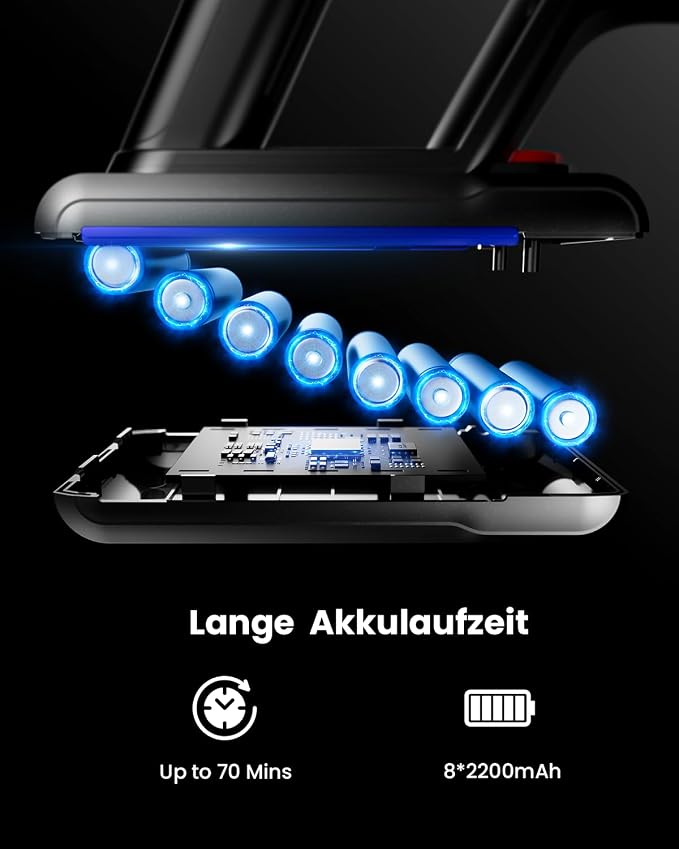 Cordless Vacuum Cleaner,600W 50KPA 70Mins Runtime for Home, Self-Standing Stick Vacuum with LED Display, Anti-Tangle, 8-in-1 Lightweight Vacuum for Pet Hair, Carpet, Hard Floor