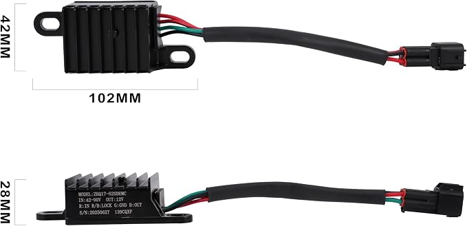 CHANGCHENG 12V Converter DC for Talaria OEM Aluminum Power Inverter with Energy Recovery for Talaria MX4 Electric Dirt Bike