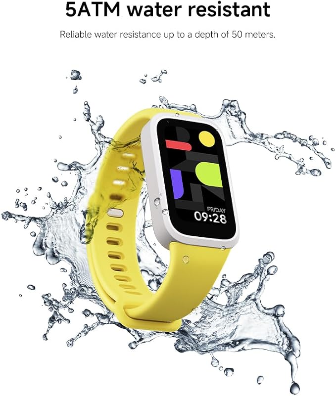 XIAOMI Smart Band 9 Active Global Version 1.47'' Display 18-Day Battery Life Modes All-Day Health and Fitness Monitoring 5ATM (Black)