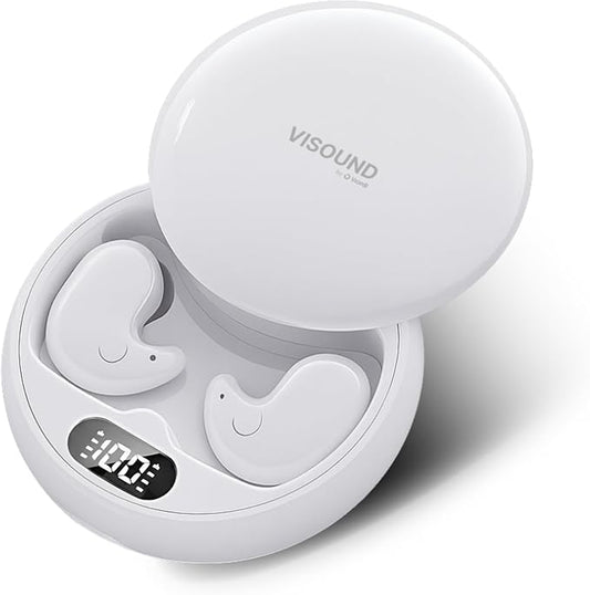 Drift Earbuds VionB Wireless Bluetooth Noise Cancelling Earbuds for Small Ears – Ultra Comfortable Wireless Ear Buds with Mic, Noise Isolation, No Ear Pressure – IP6 Waterproof Ear Buds