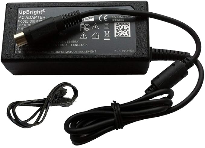 UpBright 4Pin and Barrel Plug 48V AC/DC Adapter Compatible with CS CS-4802000 CS4802000 FJ-SW2027A48002000 Shenzhen Fujia Appliance 48VDC 2A DC48V 2000mA 48.0V 2.0A Switching Power Supply Cord Charger