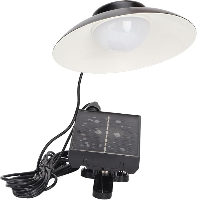 Upgrade Umbrella Solar Lights 12 Hours Working Party Patio, LED Outdoor Solar Lights for Patio,Remote Control (White Light)