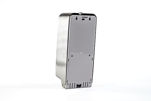 Bradley Diplomat Automatic Touchless Foam Soap/Sanitizer Dispenser for Commercial Restroom, Surface-Mounted, 27 oz Vertical Tank, ADA Compliant, Brushed Stainless Steel, Satin Finish, 6A01-11