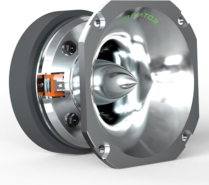 T40HP 4.5" High Compression Hybrid Driver/Tweeter Magnet 1.5" PEI Vc 750 Watts 4-Ohm, Pro Audio, High Frequency (Pair Pack)