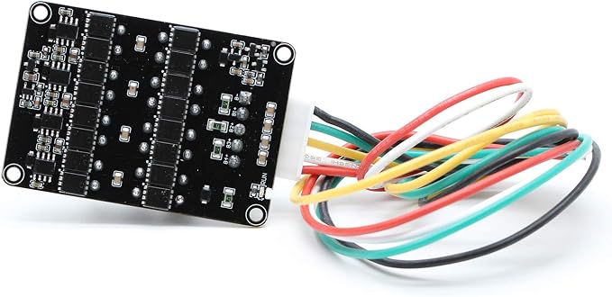 3S 4S 12V 5A Battery Active Equalizer BMS Balancer Lipo Li-ion LFP LiFePO4 Lithium Battery Balance Active Energy Transfer Equalization Module Faster Whole Group Capacitor Balancer PCB