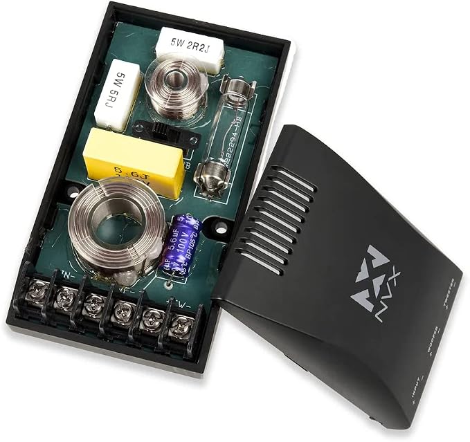 NVX® VSP69KIT 6x9 Premium Car Speakers, 900W Max, 300W RMS, 2-Way Component System w/ 1" Silk Dome Tweeters & Passive X-Overs, Easy to Install in Cars/Trucks/Doors (Pair)