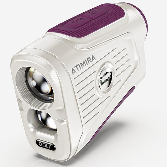 1300Yds Golf Rangefinder with Slope Switch, High-Precision Range Finder, 7X Magnification, Flag Lock & Vibration, Magnetic & USB-C Rechargeable for Golfers