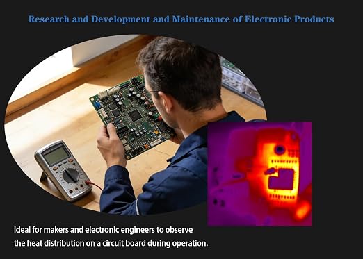 HT9606 Android Thermal Imager 96×96 IR | 96×96 ultra HD IR resolution, ±2℃ high accuracy, Type-C plug & play for Android, compact and portable for daily inspection