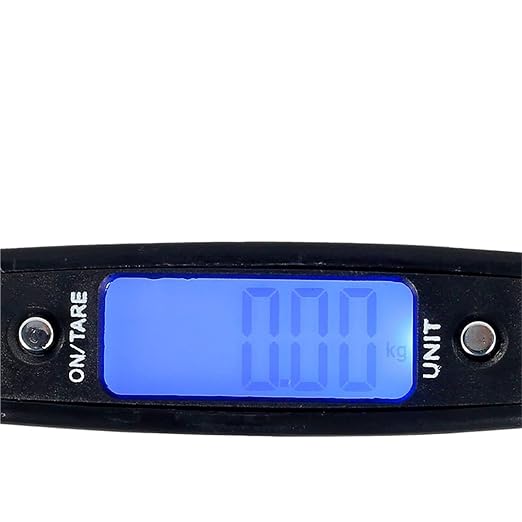 1pcs Digital Luggage Scale 50kg/110lb, Portable Handheld Scale with Backlight, Tare Function, 4 Units (g/kg/oz/lb)