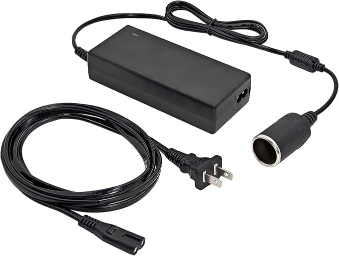 12V Power Adapter Cord for Igloo Iceless Thermoelectric Coolers, Compatible with Igloo Iceless Kool Mate Cool Chill Thermolectric Coolers,12V DC Converter Supply Charger Cord ﻿