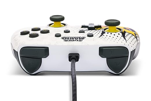 PowerA Enhanced Wired Controller for Nintendo Switch - Bob-omb Blast, Gamepad, game controller, wired controller, officially licensed