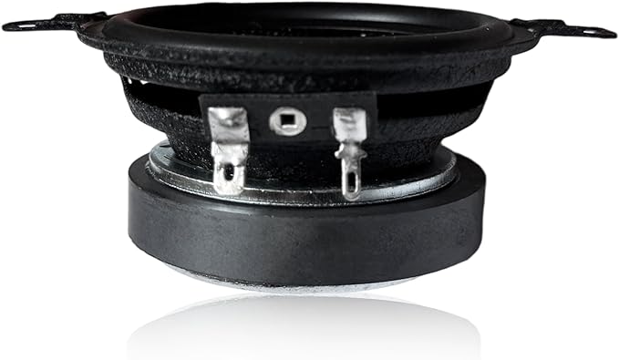 Warzone 2X WZ37PTi 3.5-Inch Super Mid Range Speaker Pair, 4 Ohm, 200W Max, 60W RMS Max, 90dB Sensitivity, Ferrite Magnet, Glass Fiber Cone with Rubber Edge for Pro Car Audio