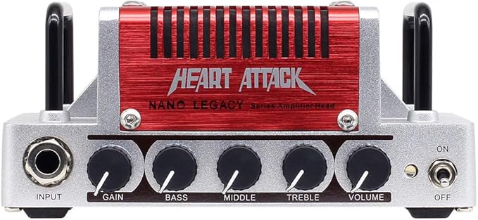Hotone Heart Attack Mini Guitar Amplifier Head, 5 Watt