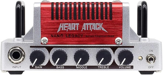 Hotone Heart Attack Mini Guitar Amplifier Head, 5 Watt