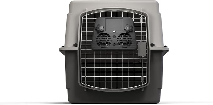 Push Industries 901.903 Vortex Universal Kennel & Crate Fan - Deluxe (Extra Battery & 12V DC Charger Included)