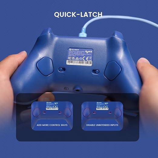 GameSir G7 SE Wired Controller for Xbox Series X|S, Xbox One & Windows 10/11, Plug and Play Gaming Gamepad with Hall Effect Joysticks/Hall Trigger, 3.5mm Audio Jack (Blue)
