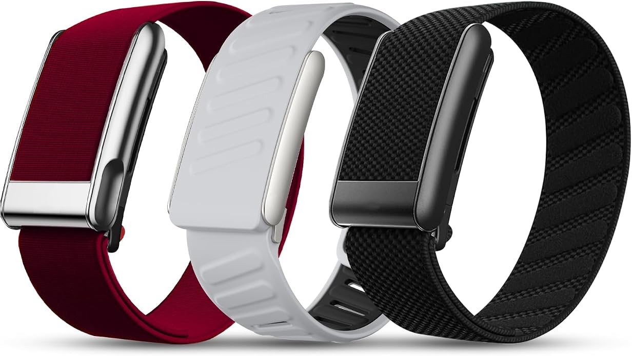DADO Multi-Pack Wrist Bands Compatible with Whoop 5.0, Peak, One & Life MG – Hydroknit Nylon, Sport Silicone, Premium Nylon – Replacement Straps with Hook, Clasp, Quick Link Slider