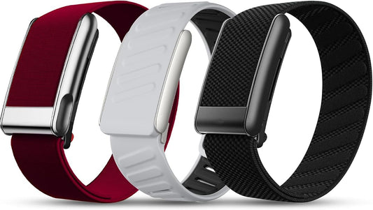 DADO Multi-Pack Wrist Bands Compatible with Whoop 5.0, Peak, One & Life MG – Hydroknit Nylon, Sport Silicone, Premium Nylon – Replacement Straps with Hook, Clasp, Quick Link Slider