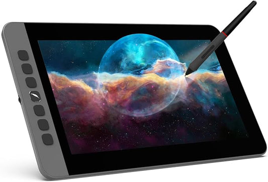 11.6 Inch Drawing Tablet with Screen, Full-Laminated Anti-Glare Graphics Drawing Monitor, 127% sRGB, 8192 Pressure Stylus Pen, Compatible with Windows/Mac Major Design Software