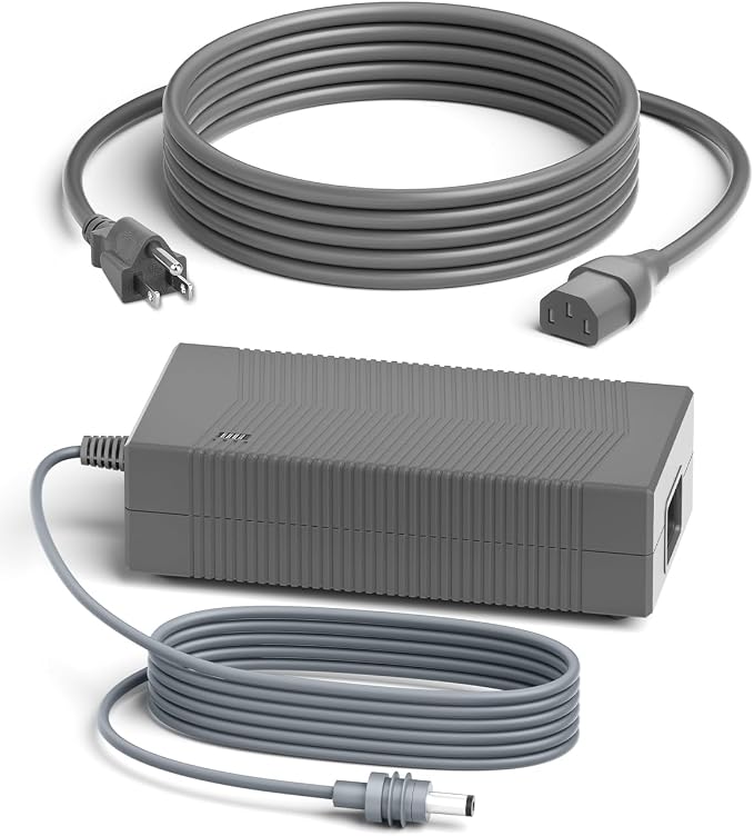 Starlink Gen 3 Power Supply 57V 3.42A 195W UL Listed Certified Replacement Power Adapter for Starlink Gen 3 Charger Cord 10FT AC to DC Adapter Compatible with Gen3 Standard Accessories 18AWG 3M/10FT