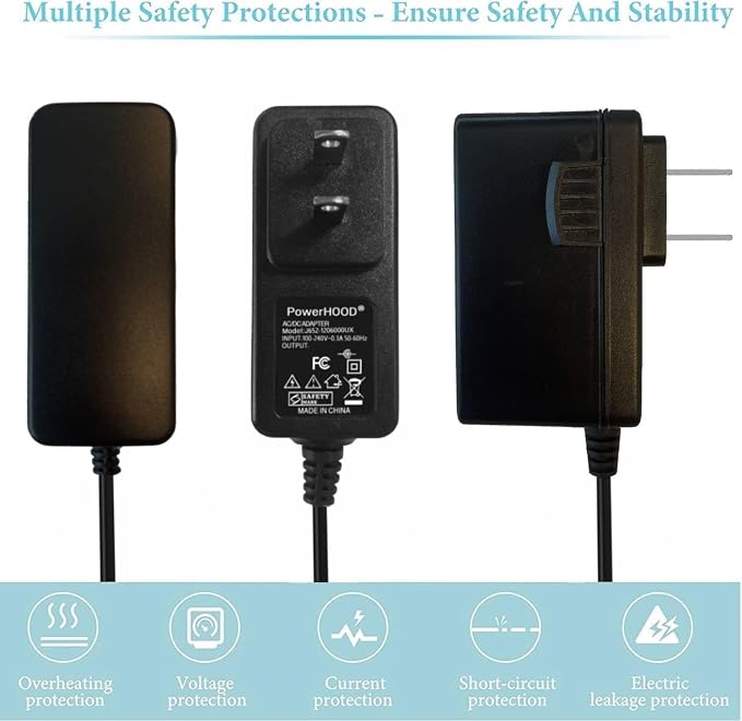 5V Adapter for vSeeBox V6 Plus Max Pro v6Pro v6Plus v6Max 8K Android TV Box | vSeeBox V6 Plus V6 Max V6 Pro Media Player 5V Wall Home Power Adapter Charger