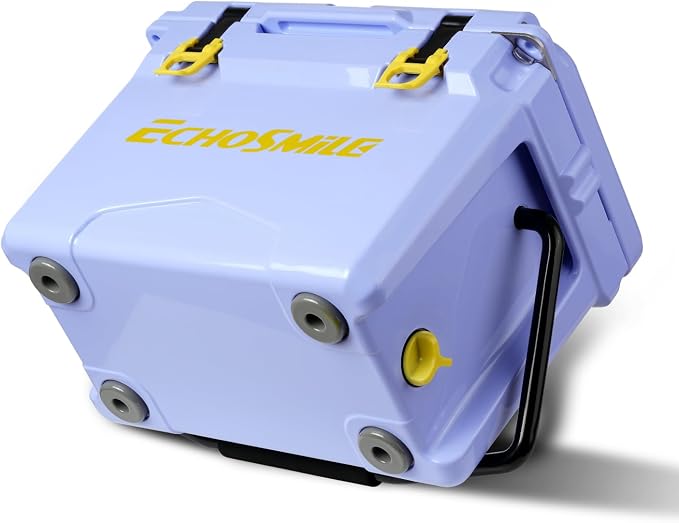 EchoSmile 12/18/25 Quart Rotomolded Cooler, Built to Stand up to The Rigors of The Journey