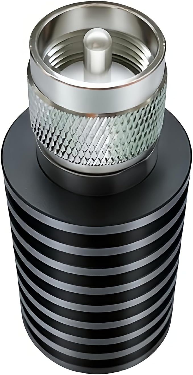 BECEN 25 Watt PL259 Dummy Load - 25W UHF DC to 1.0Ghz 50 ohm Termination Load for Ham Radio Lower VSWR (25 Watt)