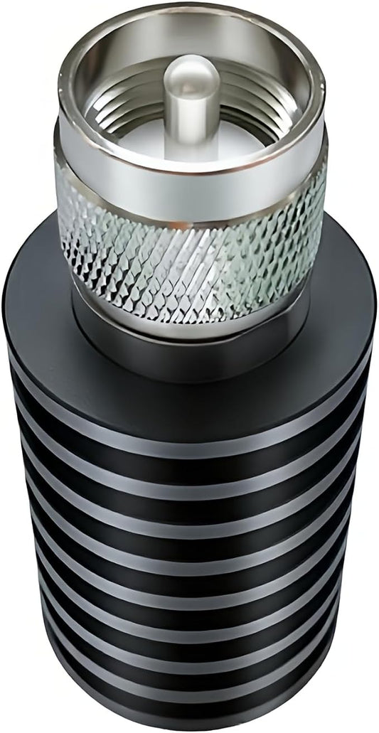 BECEN 25 Watt PL259 Dummy Load - 25W UHF DC to 1.0Ghz 50 ohm Termination Load for Ham Radio Lower VSWR (25 Watt)