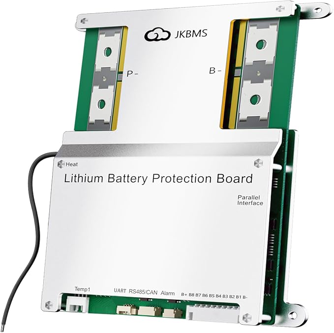 JKBMS Smart BMS 3S-8S 200A 1A Active Balancer JK-B1A8S20P-HCRPB | JK BMS for LiFePO4 Li-ion LTO batteries with Bluetooth RS485 CAN parallel function alarm and multi protection