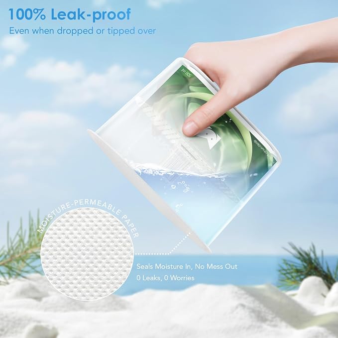 Moisture Absorbers 12 Pack, Fast Acting 10.8 Oz Humidity Absorber & Odor Eliminator, Fresh Scent, High Capacity Dehumidifier for Closet, Bathroom, Basement, Car & RV