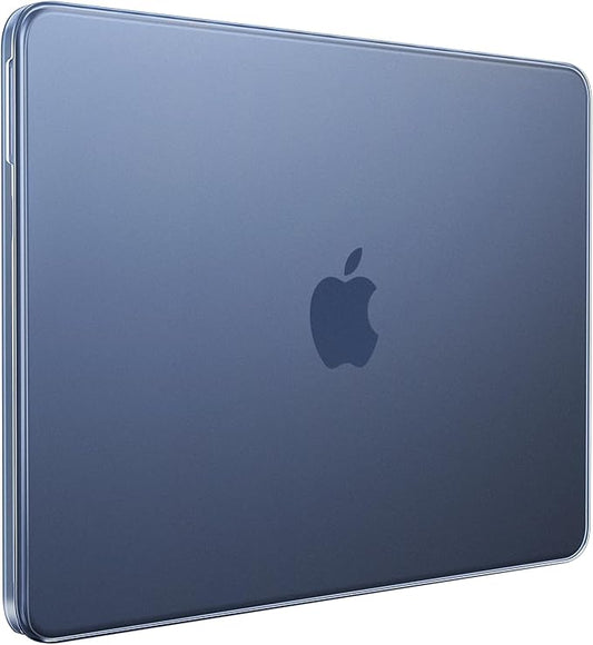 MOSISO Compatible with MacBook Neo Case 13 inch 2026 Release Model A3404, Seamlessly Closes&Fingerprints-Resistant Protective Hard Shell Cover, Great for Work Travel Study Daily Use, Indigo Clear