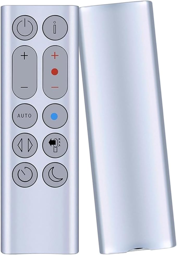 Replacement Fan Remote Control for Dyson Hot + Cool Heater Fan Air Purifying/Heater HP04 HP05 HP06 HP07 HP09 (No Battery)