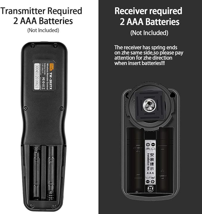 Pixel Wireless Shutter Remote Release Control TW283 for Sony A99II, A77II, A58, A68, A7, A7II, A7R, A7RII, A7S, A7SII, A3000, A5100, A5000 A6000