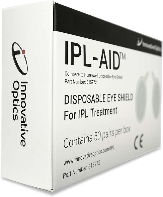 IPL-AID: Disposable Eye Shield for Safe IPL Treatment. Protect Your Eyes with Precision and Comfort