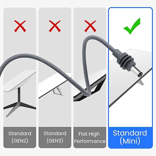 Starlink Mini Cable, Starlink Mini USB C to DC Power Cable, Waterproof Design, Plug and Play, Suitable for Outdoor Camping/Exploration. (10FT)