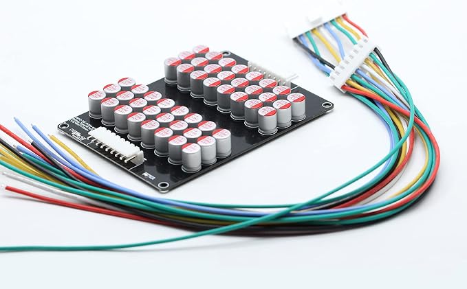 12S-16S 13S 14S 15S 5A Capacitor Active Equalizer Balancer LFP Lifepo4 Lithium Lipo/Titanate LTO Battery Energy Transfer Active Equalization Module Faster Whole Group Balance