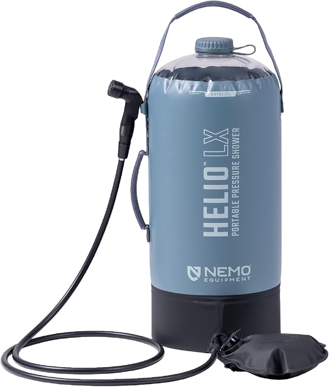 Nemo Equipment Helio Portable Pressure Camp Shower