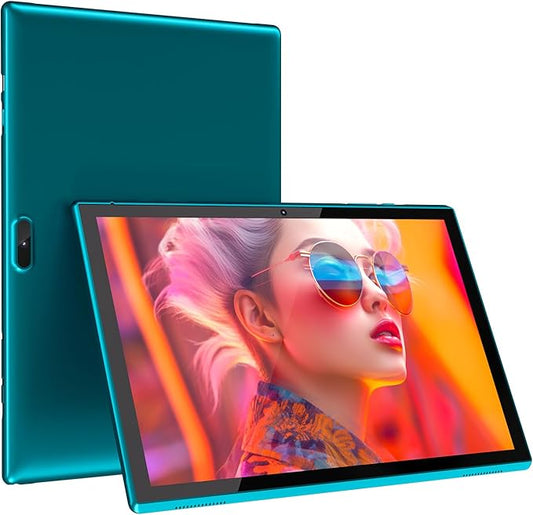 Tablet 10 Inch Tablets, Google Android Tablet 10", Quad-Core Processor Tableta Computer with 32GB ROM 2GB RAM, 2MP+8MP Camera WiFi BT 10.1 in HD Display Tab, 6000mAh Long Battery Life Tablets PC NEW.