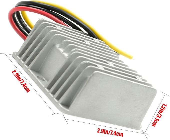 DC/DC Converter 12V Step Up to 19V 5A 95W Voltage Regulator, Power Adapter Voltage Booster, Power Supply Module Boost Transformer for Car Truck Vehicle Boat