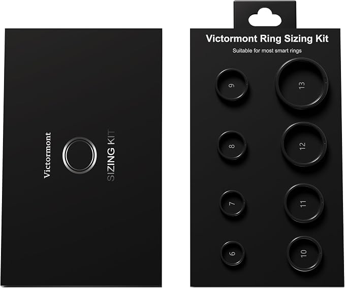 Sizing Kit for Smart Ring - Size Before You Buy - Sizes 6 to 13 - Choose from 8 Sizes - Find The Comfortable Ring Size