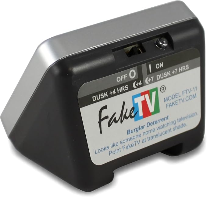 FTV-11 Extra Bright TV Simulator – TV Security Light, Burglar Deterrent