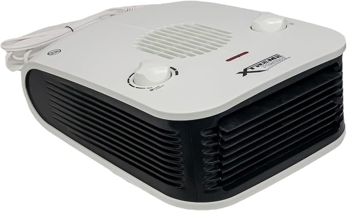Xtreme Heaters Boat, Cabin & RV Heater | Overheat Protection, Tip-Over Protection, Portable | Boat Heater, Heat RV Bay (White)