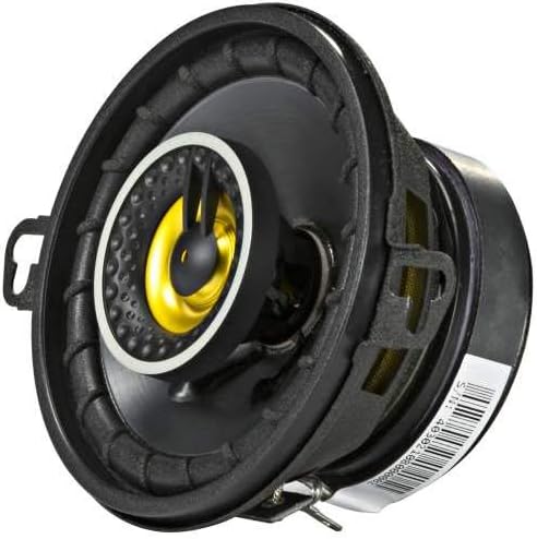 KICKER 46CSC354 CS-Series CSC35 3.5-Inch (89mm) Coaxial Speakers, 4-Ohm (Pair)