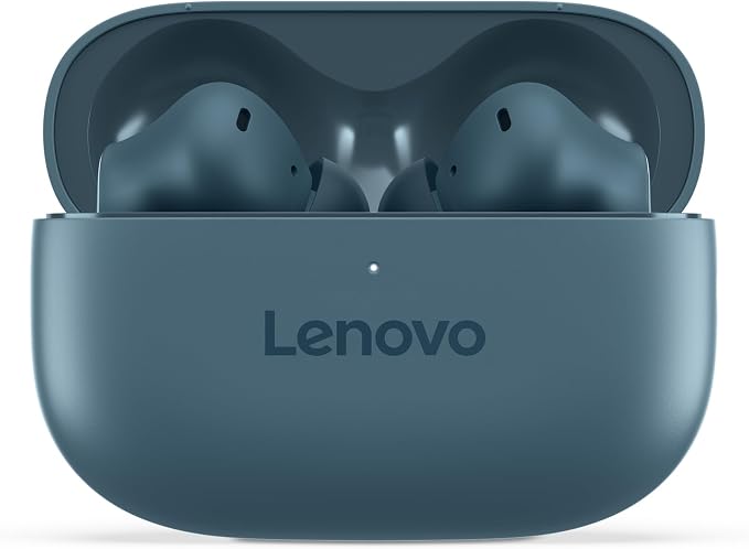 Lenovo TWS Earbuds Yoga PC Edition Tidal Teal Active Noise Cancellation Bluetooth 5.3 Wireless Earbuds ENC 3-Mic Clear Calls AI EQ Mode Switch for Gaming, Movies, Music, and Meetings