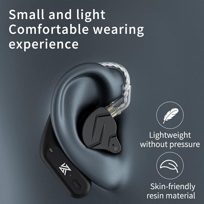 KZ AZ09 Bluetooth 5.4 Module Wireless Waterproof Ear Hook Extra Long Battery Life Bluetooth Cable for KZ ZST/ZSTX/ZS10/AS06/AS10/BA10/ZSR/ES4 (B pin)