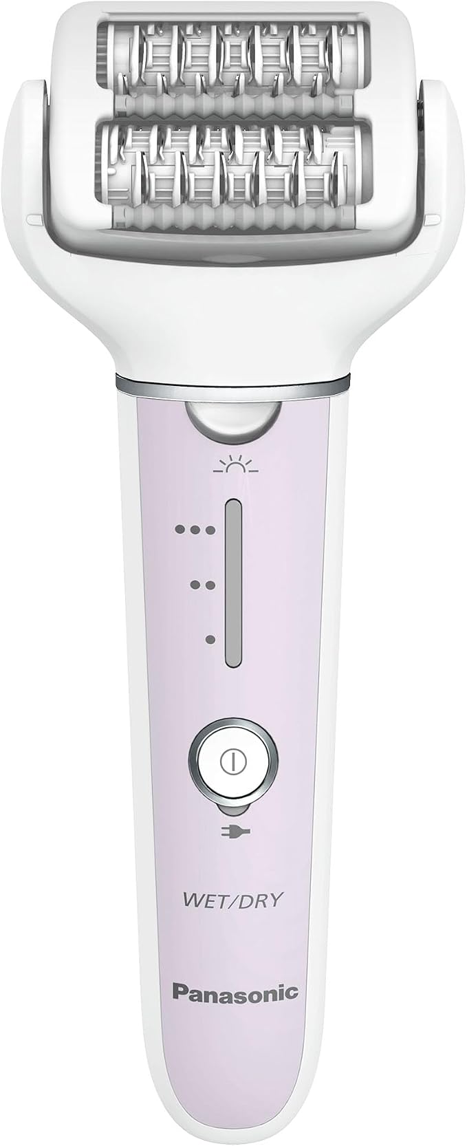 Panasonic Epilator with Gentle Cap, Electric Hair Removal Tool for Home, 3 Speed Settings, Wet Dry, Washable - ES-EY30