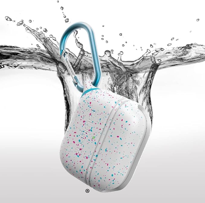 Catalyst Waterproof Case for AirPods 3rd Generation - Wireless and USB-C Charging Compatible AirPods 3rd Generation Case, Drop Protection Cover for AirPods 3 One Piece Design with Carabiner