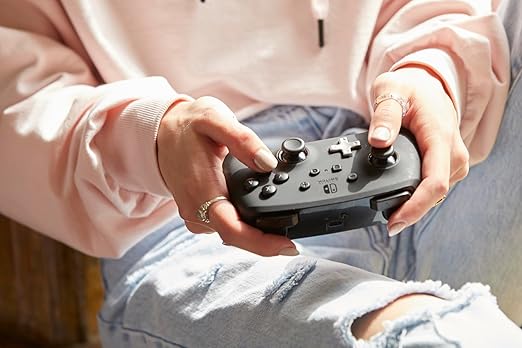 PowerA Enhanced Wireless Controller for Nintendo Switch/Switch 2 / Switch Lite/OLED Model - Black - Gamepad, game controller, Officially Licensed