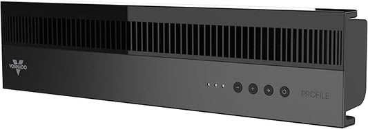 Vornado PROFILE® Window Fan, Whole Room Air Circulator, Reversible Exhaust, Quiet Operation, 3 Speed Settings, Low Profile Window Fan for Kitchen, Bedroom, and Home, Black