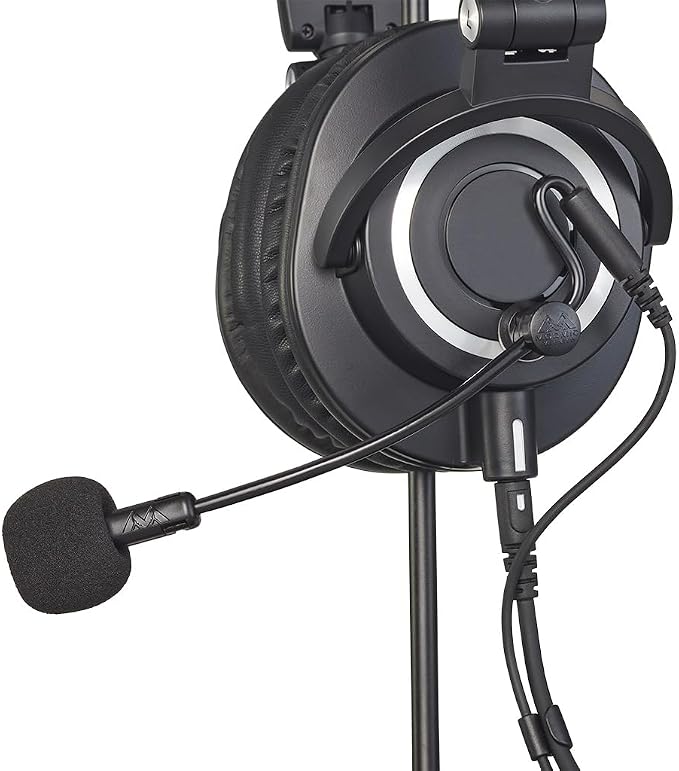 ModMic Uni 2+ Attachable 3.5mm Headset Microphone. Gaming on PC, PS5, Xbox